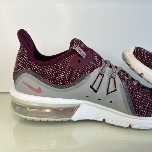 Nike Womens Air Max Sequent 3 Purple Running Shoes Sneakers Size 9 - Picture 7 of 15